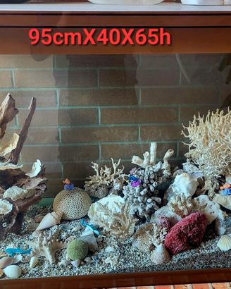Acquario 95x40x65h buono stato 150€