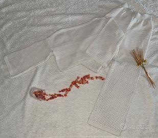 Completo da Donna Bianco - Panna, Taglia S/M