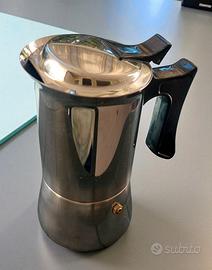 Caffettiera Nanni P&B 9 Tazze in Acciaio Inox 18/1