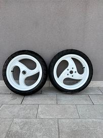 Cerchi da 13 piaggio NRG commati SAWA