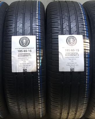 4 GOMME 185 65 15 CONTINENTAL A66336