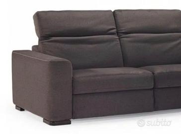 DIVANO LETTO NATUZZI PELLE 3 POSTI