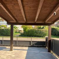 Portico in legno
