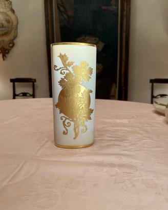 Vaso in ceramica e oro