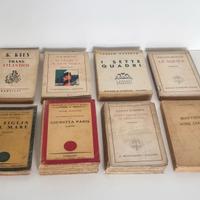 Lotto libri antichi vintage 8 romanzi anni '29 '49