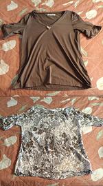 Lotto 2 Maglie estive donna L