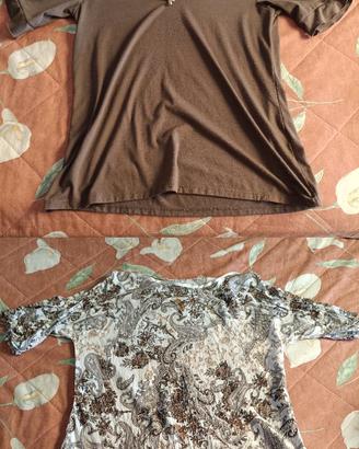 Lotto 2 Maglie estive donna L