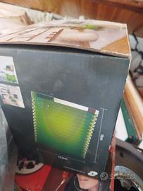 Lampada da tavolo verde ricaricabile