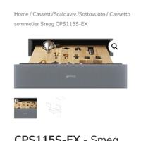 Kit cassetto sommelier 15cm smeg CPS115S nuovo