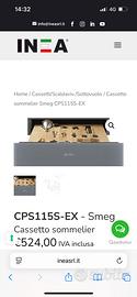 Kit cassetto sommelier 15cm smeg CPS115S nuovo