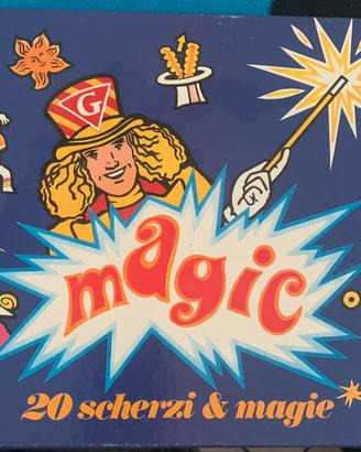 Gioco magia vintage galbusera Mago G.