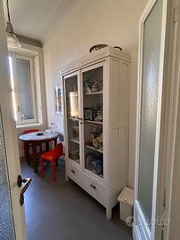 Vetrinetta credenza vintage in legno – stile shabb