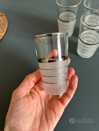 Set di bicchiere anni 50