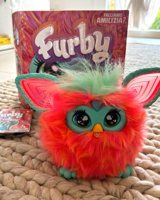 Furby corallo gioco peluche interattivo come nuovo