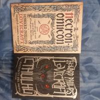 Il necronomicon e ctuluhu di Lovecraft.