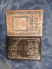 Il necronomicon e ctuluhu di Lovecraft.