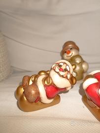 babbo natale thun con slittino