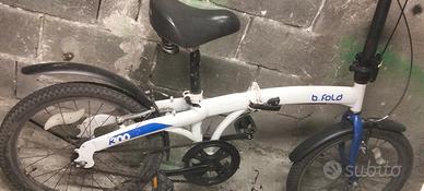 bici pieghevole b twin b fold 300 decathlon 