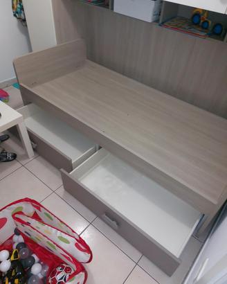 Letto con cassettiera Mondo Convenienza 