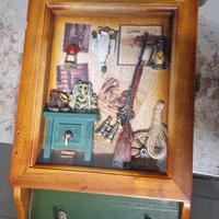 PORTACHIAVI  CON DECORAZIONE