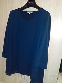 blusa Carla Ferroni manica lunga 