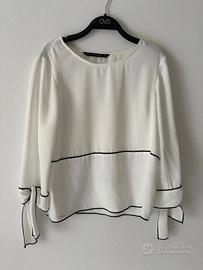 Blusa bianca Zara tg. XS