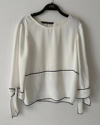 Blusa bianca Zara tg. XS