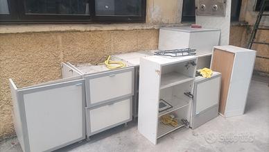 Cucina smontata