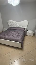 Letto matrimoniale, contenitore