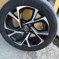 Set 4 Cerchi Originali Toyota 18" + Gomme Michelin