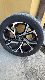 Set 4 Cerchi Originali Toyota 18" + Gomme Michelin