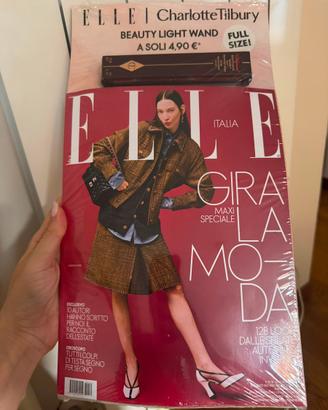 RIVISTA ELLE + INSERTO CHARLOTTE TILBURY