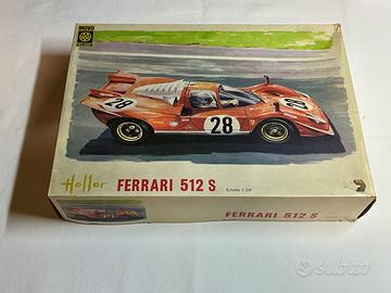 Kit Heller 1:24 Ferrari 512S - Montato