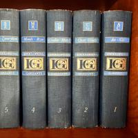 Enciclopedia Garzanti 1960 - 5 volumi