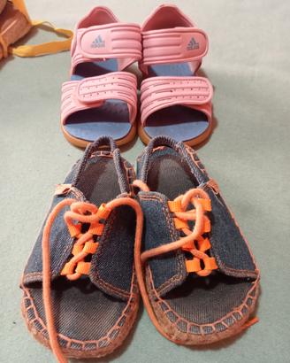 scarpe bimba 2 paia n. 21