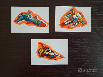 3 Figurine Astronavi capitan Harlock Toei