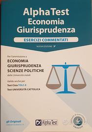 Alphatest Economia Giurisprudenza