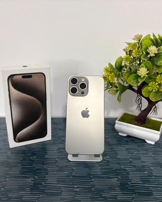 iPhone 15 Pro Max 256GB Titanio Apple Garanzia