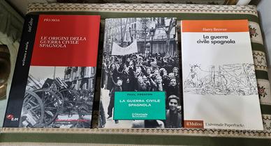 3  libri vintage 📚 rivoluzione civile spagnola