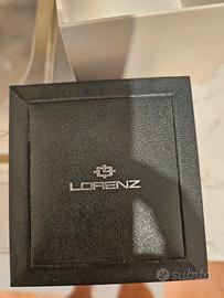 Orologio Lorenz cronografo accaio con scatola
