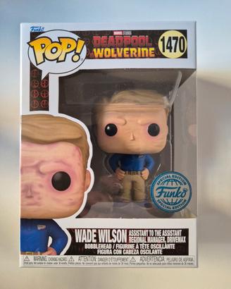 Funko pop Wade Wilson 1470 exclusive