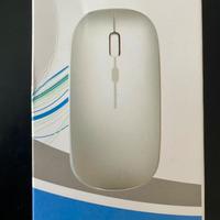 Mouse senza fili ricaricabile e silenzioso