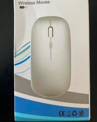 Mouse senza fili ricaricabile e silenzioso