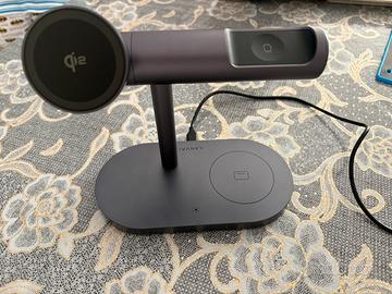 Caricatore wireless QI2 station stand