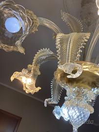 Set di lampade in vetro artigianali