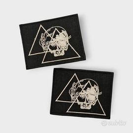 skull teschio morale patch softair militare