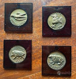 Medaglie di Luciano Minguzzi per Brivio 4 stagioni