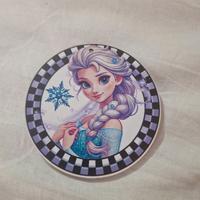 elsa disney in abito elegante di ghiaccio 