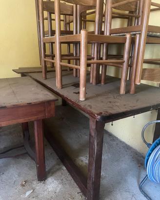 Tavolo legno massello