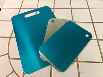 Set taglieri Acciaio Inox rinforzato lega Titanio